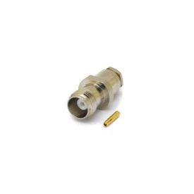 Conector TNC Fêmea Reto Prensa Cabo RG 58 - TF-3 - Gav 50 - KLC