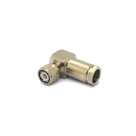Conector TNC Macho Angular Cabo Prensa Cabo RG-213 / RGC-213 / RGC-8 - TM-34 - Gav 107 - KLC