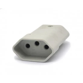 Tomada Desmontável 2P+T A/C 10A/250V - TMD1-3 - Margirius