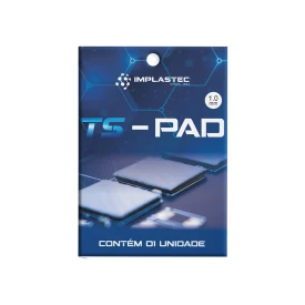 TS-PAD - Almofada Térmica 1.0mm 100x100 - Implastec