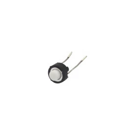 Chave Táctil com 2 Terminais 6x5mm 180° Branca - TSY-6650