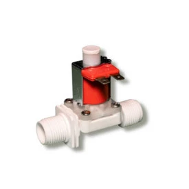 Válvula Solenoide 12VDC Normal Aberta VA-03 com rosca de ½” e 180°