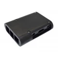 010-0198 CASE PLASTICO P/ RASPBERRY PI 3 B - PRETO