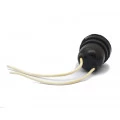 Porta-Lâmpada com Rabicho Preta 250V~100W E-27 - 030-EN - Enerbras