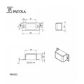 Caixa Plástica PB-033 - Patola