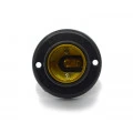 Porta-Lâmpada Preta para Teto E27 250V~200W - 036-EN - Enerbras