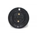 Porta-Lâmpada Preta para Teto E27 250V~200W - 036-EN - Enerbras