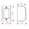 Interruptor Campainha 16A/250V 08125430 - FAME