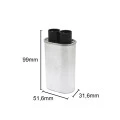 Capacitor para Microondas Alta Tensão 0.75uF/2100Vac 0,5KVAR 50/60Hz +-3%