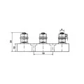 Conector Bendal 100-6103 600V/20A - Sindal - Para uso com Terminais