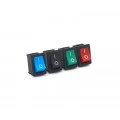 Chave Gangorra / Tecla com 3 Terminais 3A/250Vac - AZ/PT/VD/VM - MRS-102A (C3) - Jietong
