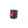 Chave Gangorra / Tecla com 3 Terminais 3A/250Vac - AZ/PT/VD/VM - MRS-102A (C3) - Jietong