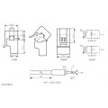 Sensor de Corrente Não Invasivo 100A SCT013 - BC