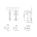 Terminal Fêmea para Alojamento Modu Fêmea JS-1105 e JS-1108 - JS-1105-T - Unitário
