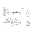 Terminal Macho para Alojamento Modu Fêmea JS-1105 e JS-1108 - JS-1108M-T - Unitário