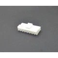 Alojamento Fêmea JS-1121-XX 180º Trava Central Passo de 3.96mm - 2 a 12 Vias