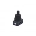 Chave Push-Button com Trava para Painel Liga/Desliga 2A/250V - Preto - 1185PR-N