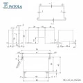Caixa Plástica com Alça PB-119 - Patola - Caixa 63