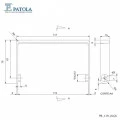 Caixa Plástica com Alça PB-119 - Patola - Caixa 63