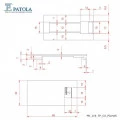 Caixa Plástica com Alça PB-119 - Patola - Caixa 63