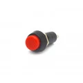 Chave Push-Button com 2 Terminais e sem Trava Desliga/(Liga) 1A/250Vac - PT/VD/VM - PBS-11B