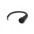 Conector Circular à Prova D'Água Fêmea 2 Vias - AH-M19-1202FFP