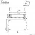 Caixa Plástica PB-108/2 T.E - Patola - Caixa 21