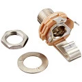 Jack J10 Mono Switchcraft 1/4" com rosca curta circuito fechado 12A - Cód. 10B020