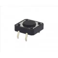 Chave Táctil com 4 Terminais 12X12X4,3mm 180º - KFC-A06