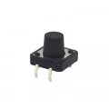 Chave Táctil com 4 Terminais 12x12x9,5mm 180º - KFC-A06