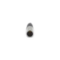 Conector Mini XLR Macho Solda Fio Para Cabo 4 Vias - WTN-11-1328/4P