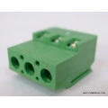 Conector Verde Multipolar AKZ700.03V Fixo de 3 vias - Passo 5,08mm - Phoenix Mecano