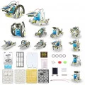 Kit Educacional Robô Solar - 13 EM 1 - Facíl de Montar - WP102615