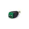 Plug P4 2,1x5,5x12mm para Borne Macho 2 Vias - 15.2.10/64.1.501