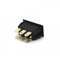 Chave Gangorra / Tecla Bipolar 6A/120Vac 15.205 (Liga)/Desliga/(Liga) Momentânea M1FT1FS1S - Margirius
