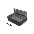 Caixa de Alumínio Original Hammond 1590B3BK - Cor Preta