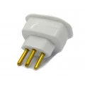 Adaptador Universal 2P+T 10A/250V - 1661 - Daneva