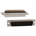 Conector DB50 Macho Solda Fio 180° - Connfly
