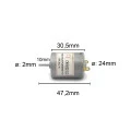Micro Motor DC com Pendulo AK280/18.3PV12S4600S - Cód. Motor 28.B