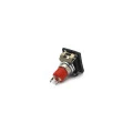 Chave Push-Button NF sem Trava Cor Preta Quadrada 0.5A/250V 18.533 MFT3ESTSE - Margirius