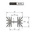 Dissipador de Calor com Furo 183013/45 - Eletro Service