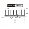 Dissipador de Calor 183025/200 - Eletro Service