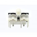 Jack RCA Duplo PCI 90º para fixação 1.5.152