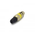 Conector Canon Fêmea 3 Vias - Diversas Cores