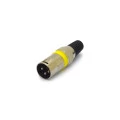 Conector Canon Macho 3 Vias - Diversas Cores
