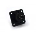 Conector SpeakOn Quadrado Fêmea para Painel 4 Vias - JL33050