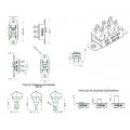 Chave HH-BT com 6 Terminais 127V-220V - 212-0-S-K - Fernik