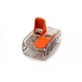 Conector Wago Borne Emenda Para 2 Fios - 221-412 - Wago