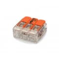 Conector Wago Borne Emenda Para 3 Fios - 221-413 - Wago