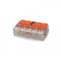 Conector Wago Borne Emenda Para 5 Fios - 221-415 - Wago